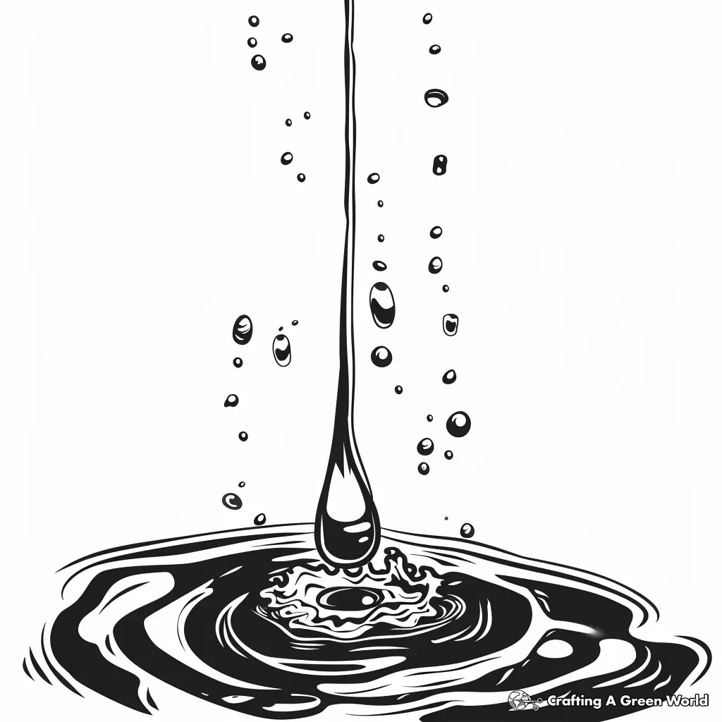 Drip Coloring Pages 21
