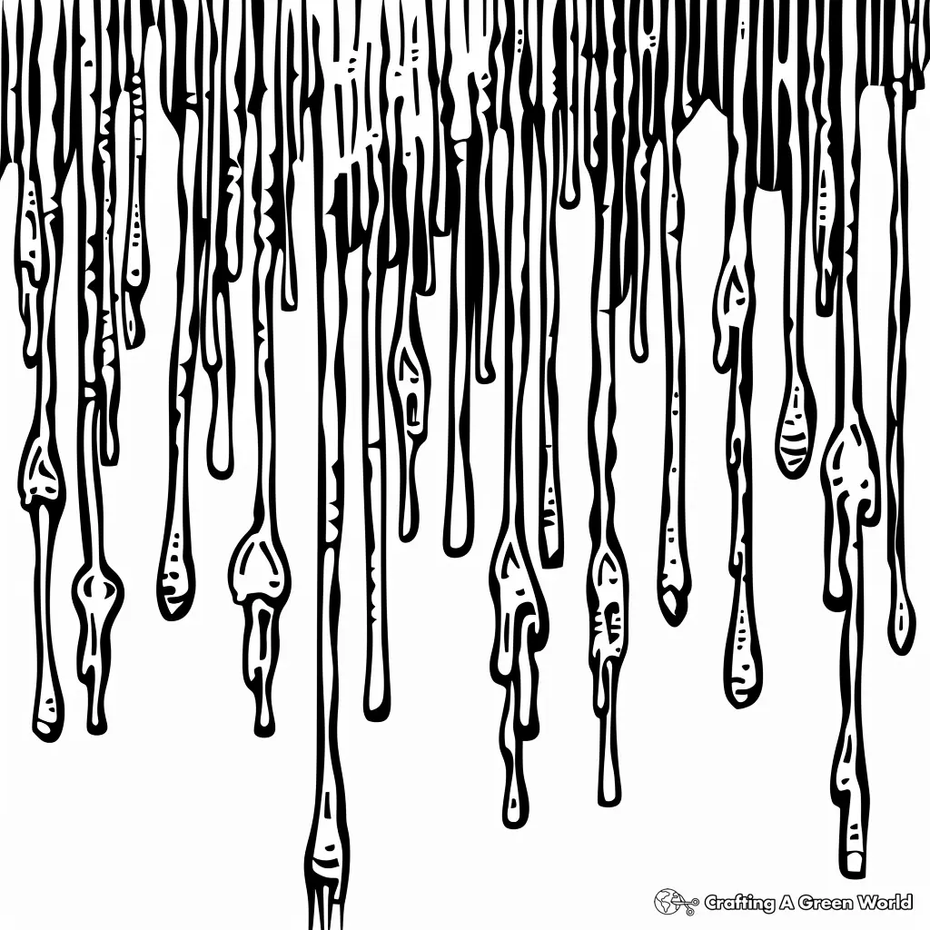 Drip Coloring Pages 25