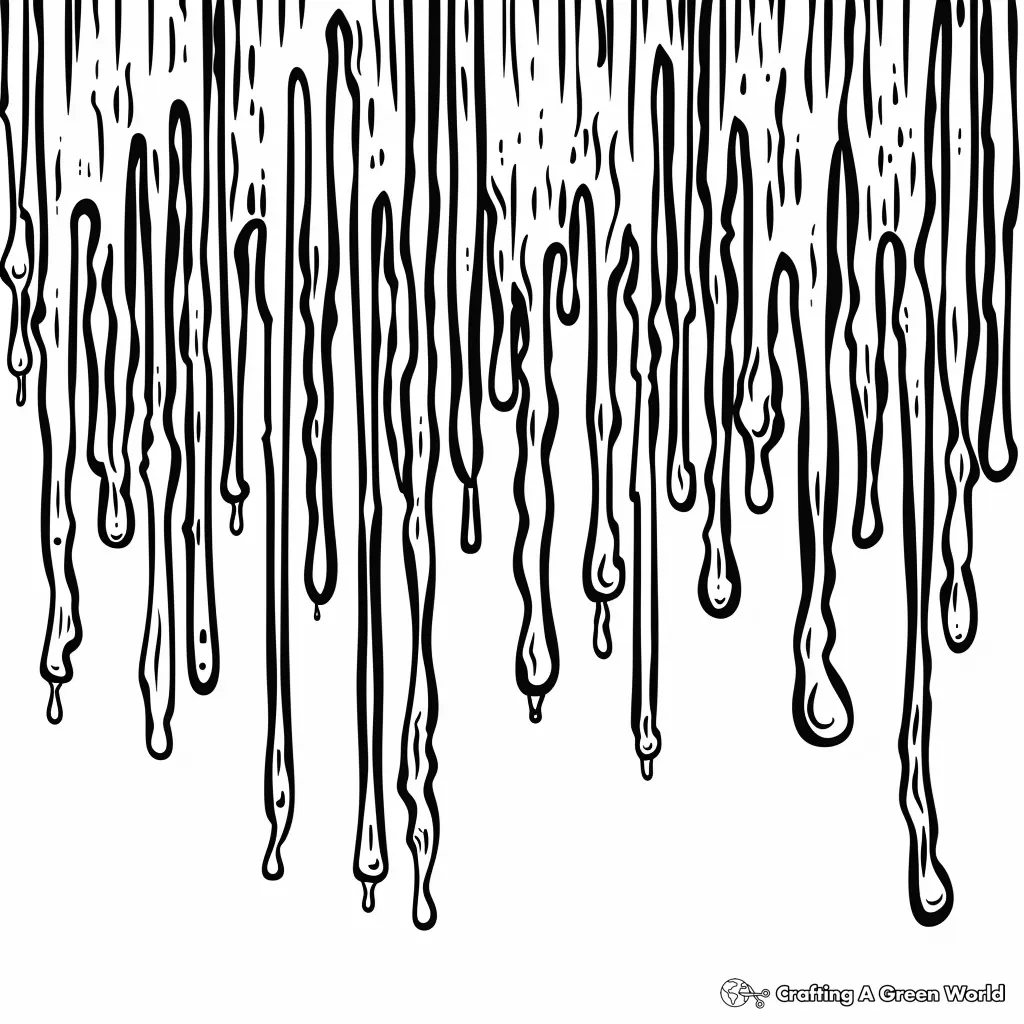 Drip Coloring Pages 27