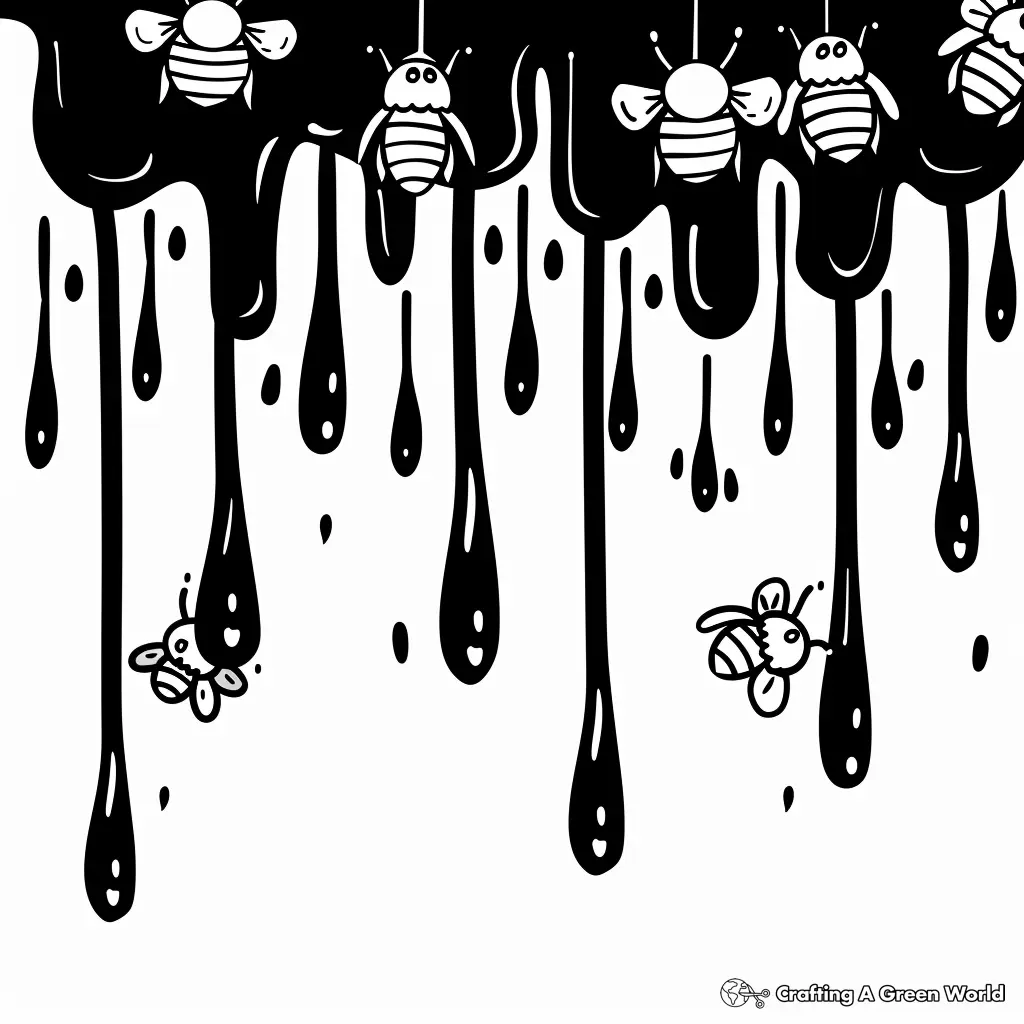 Drip Coloring Pages 28