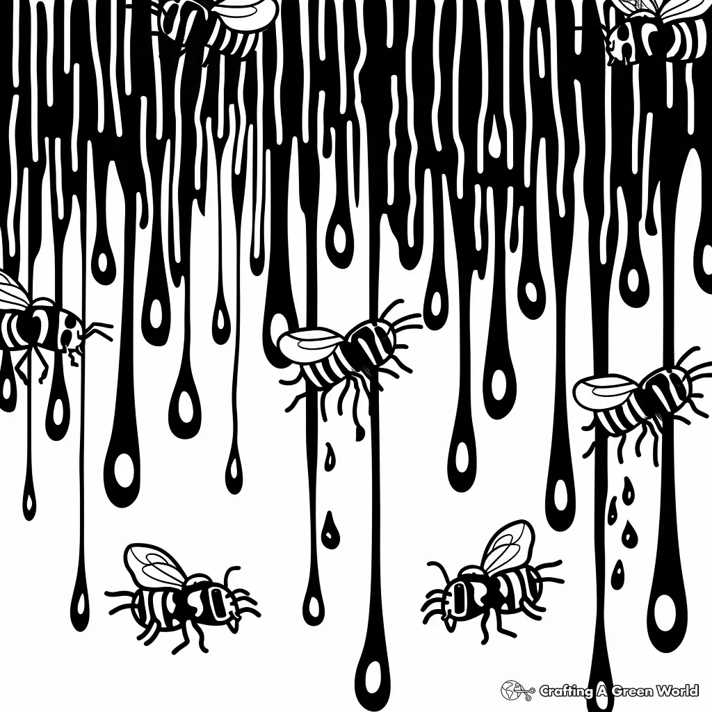 Drip Coloring Pages 29