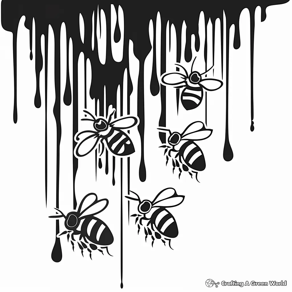 Drip Coloring Pages 30