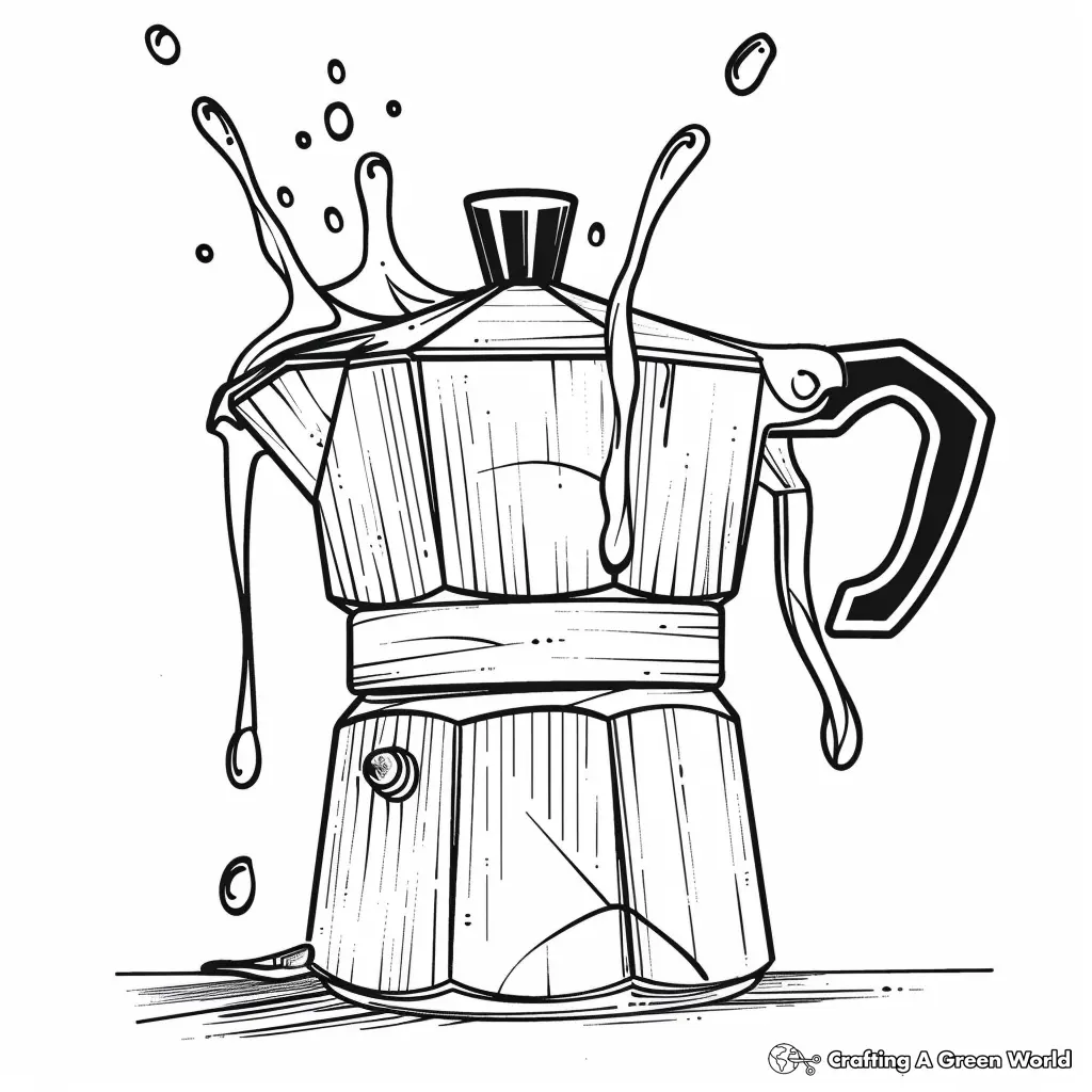 Drip Coloring Pages 32