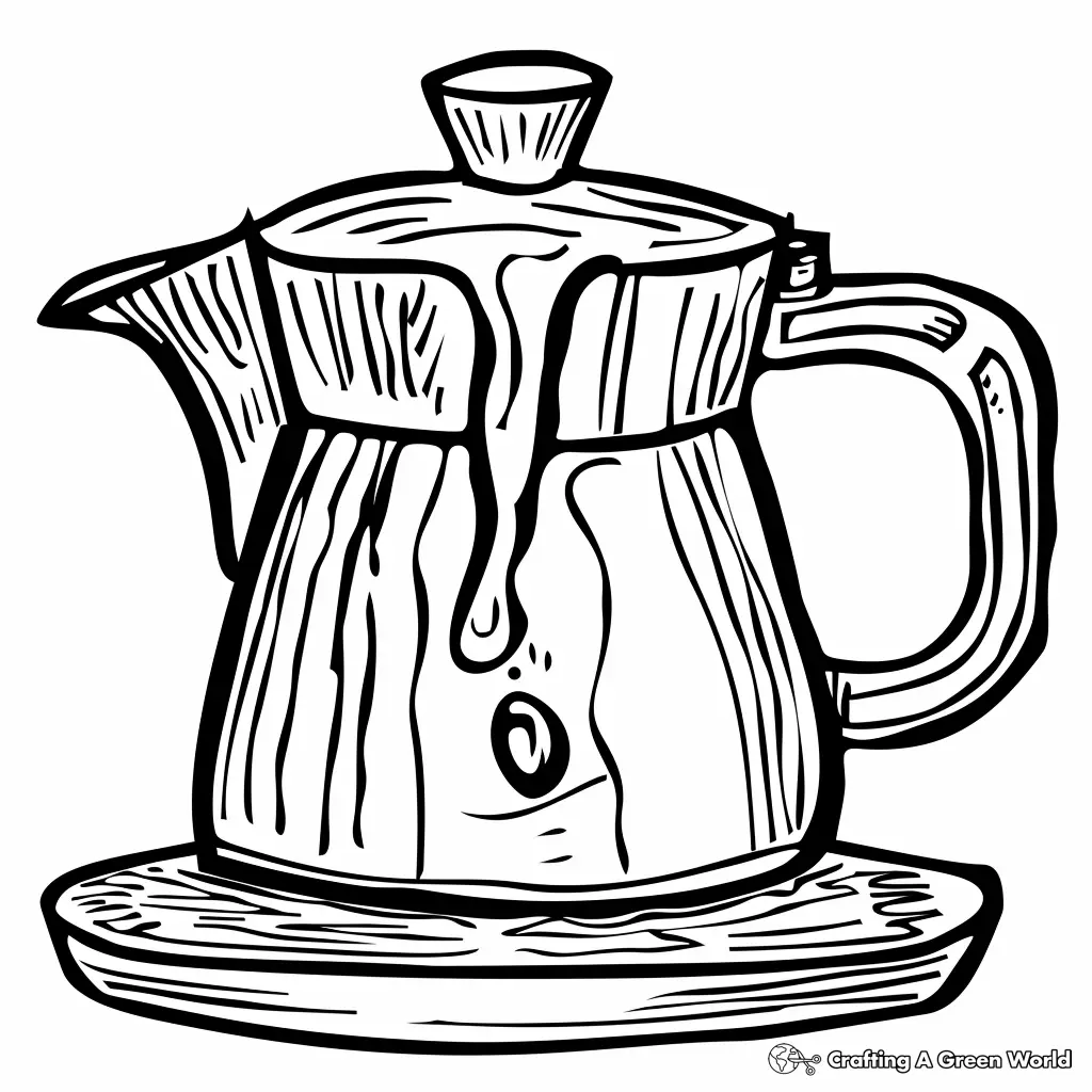 Drip Coloring Pages 34