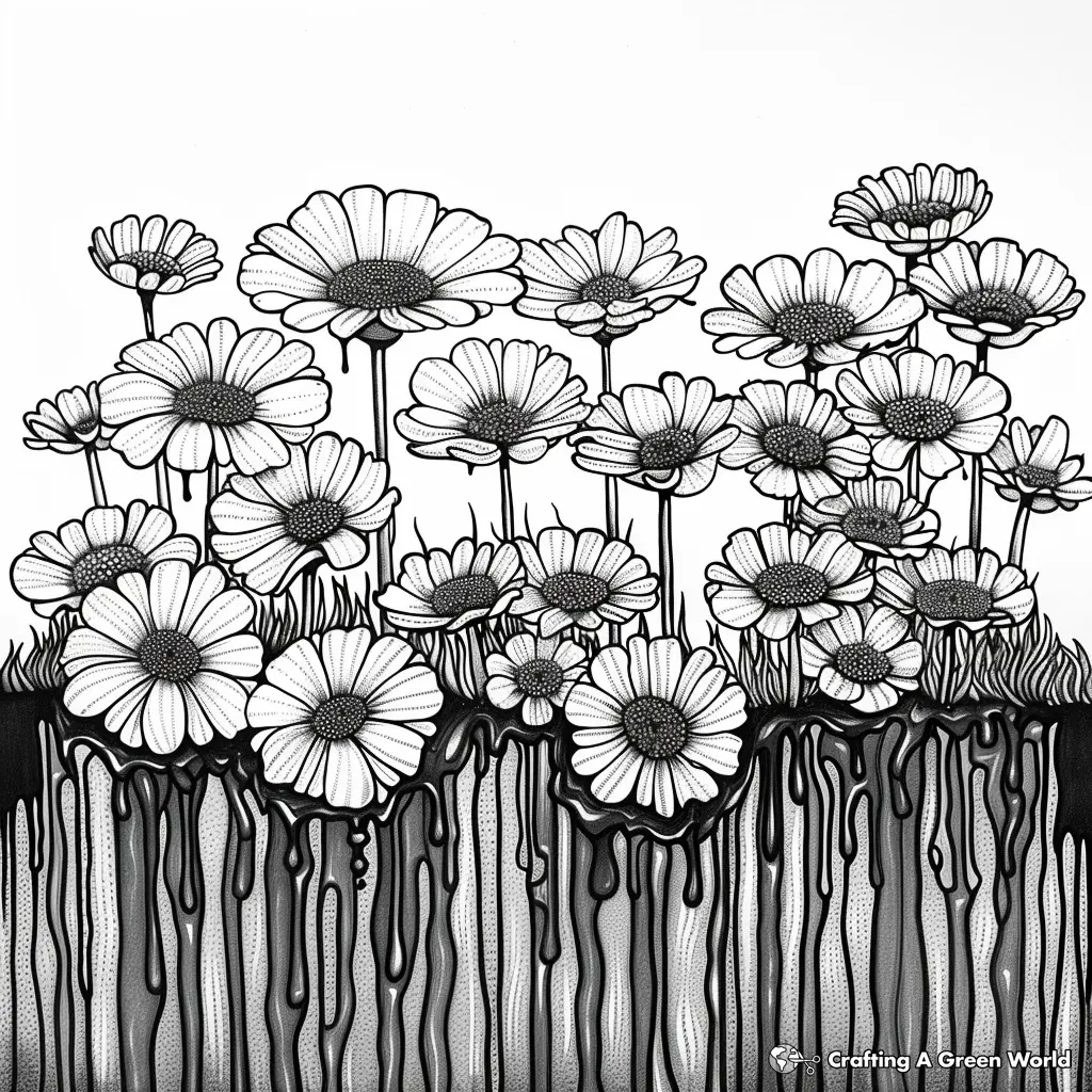 Drip Coloring Pages 37