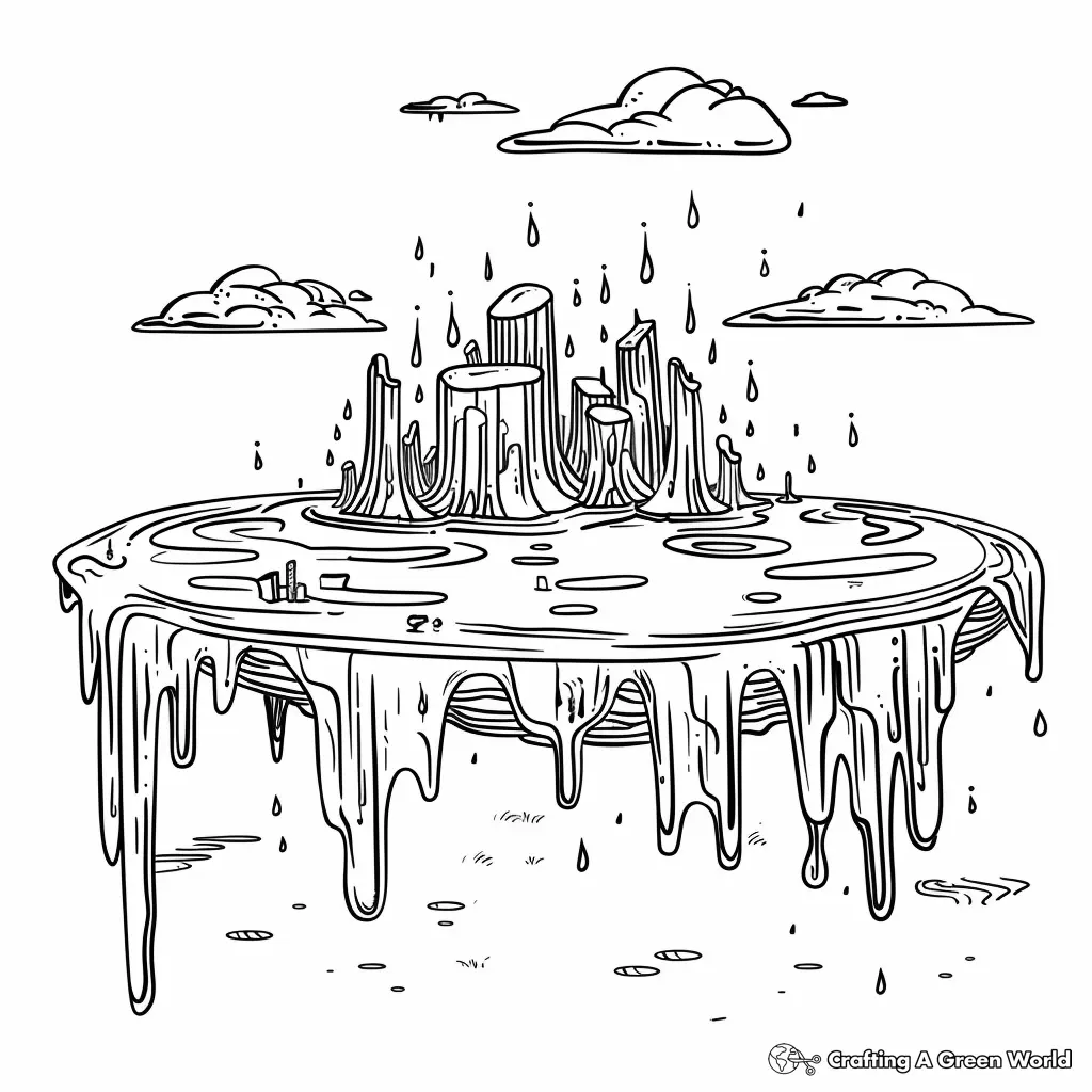 Drip Coloring Pages 40