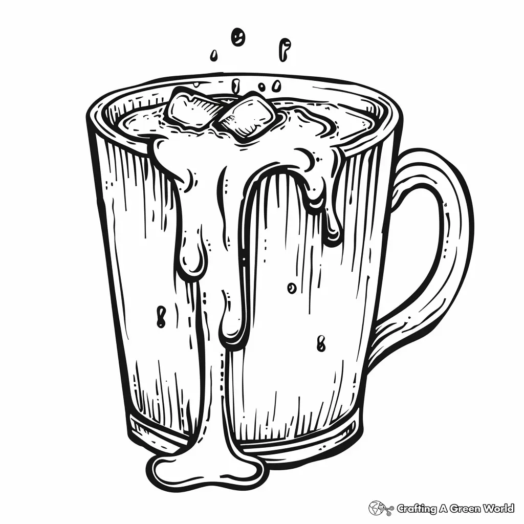 Drip Coloring Pages 43
