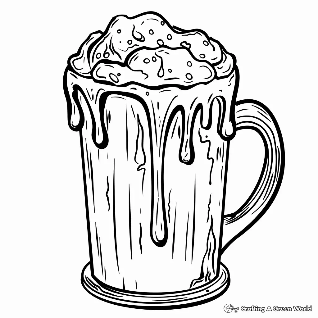 Drip Coloring Pages 44
