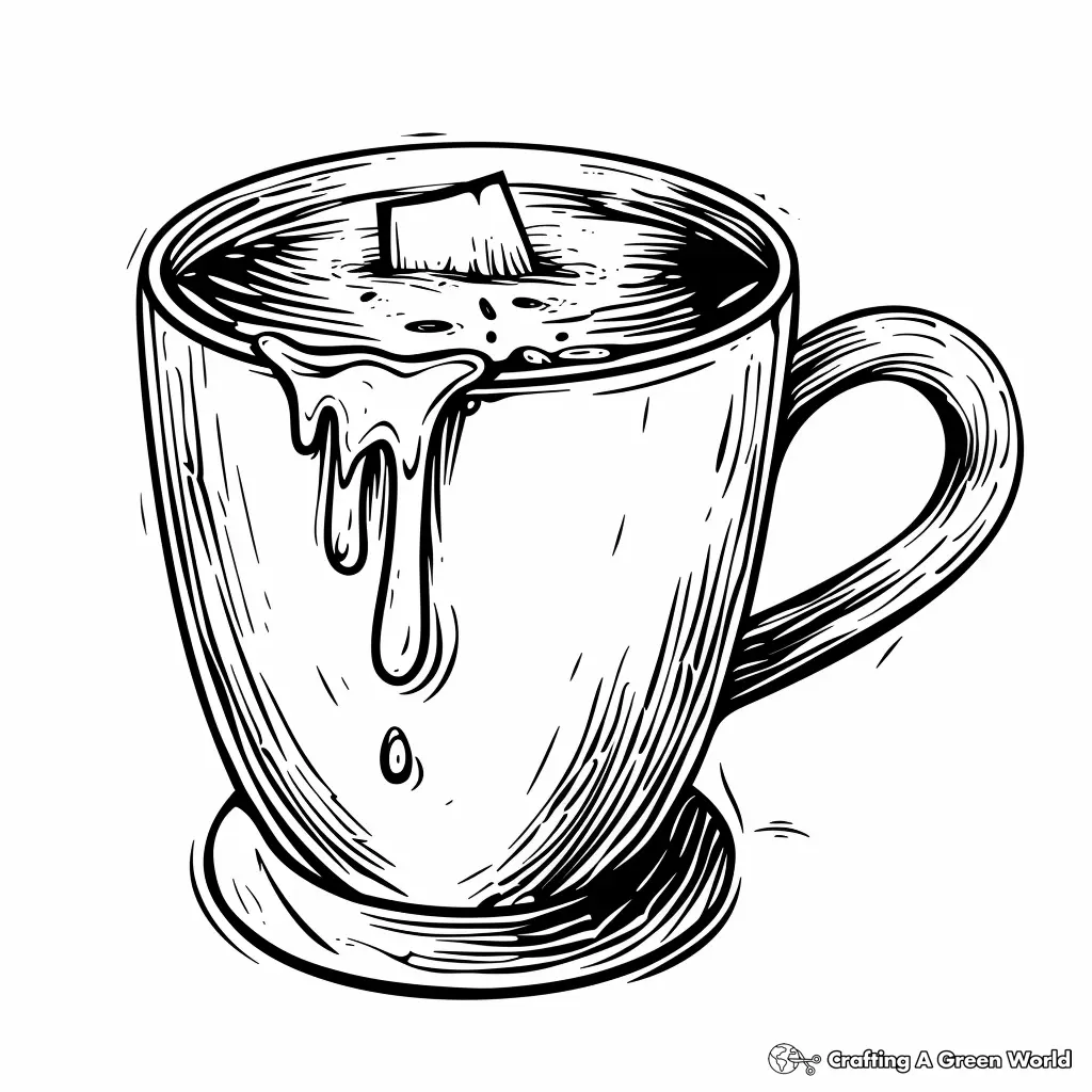 Drip Coloring Pages 45