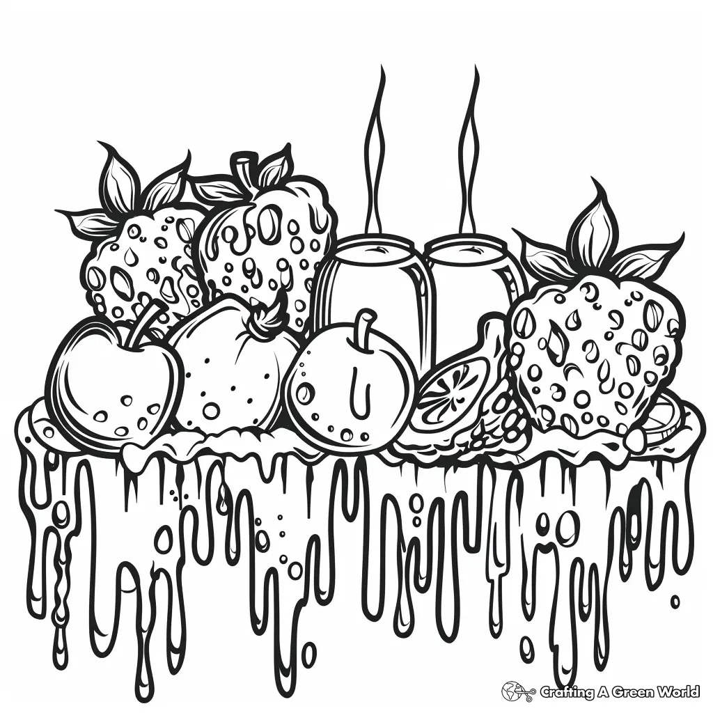 Drip Coloring Pages 47