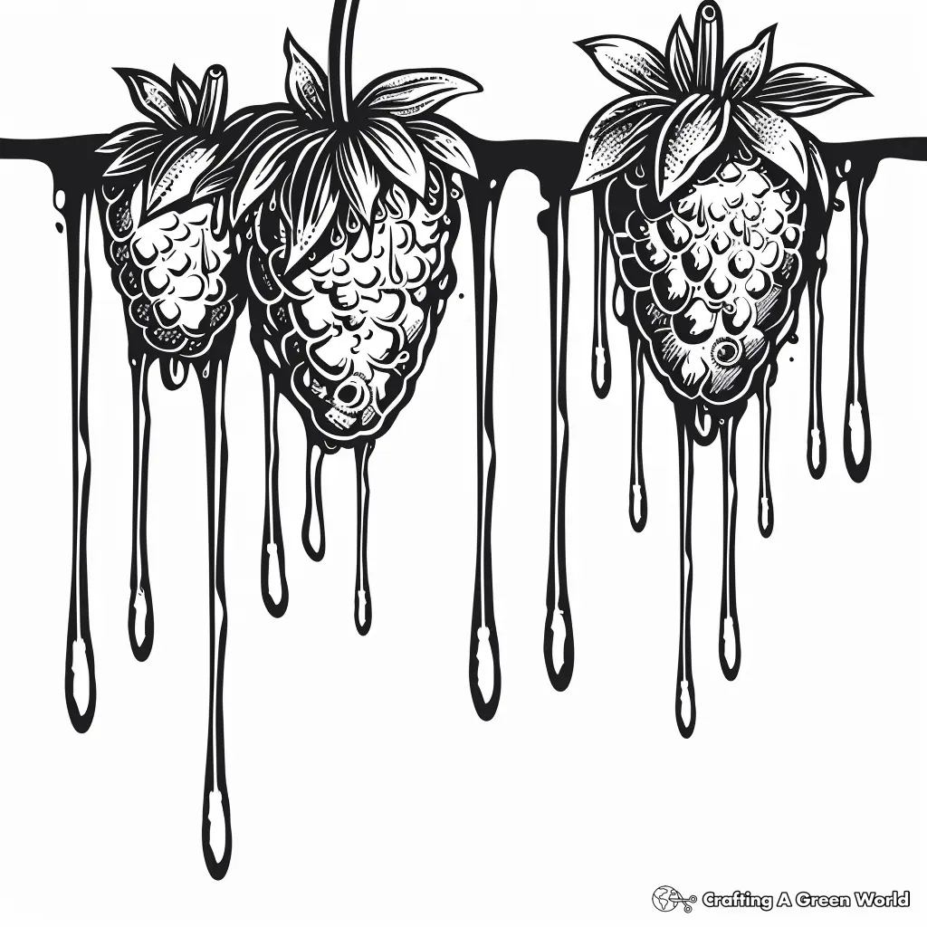 Drip Coloring Pages 49