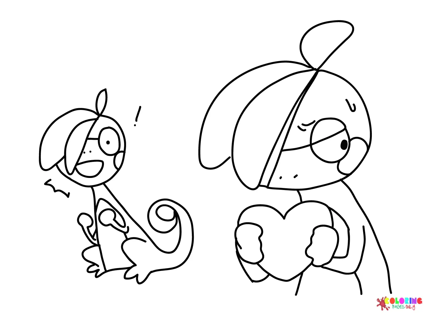 Drizzile Para Colorear