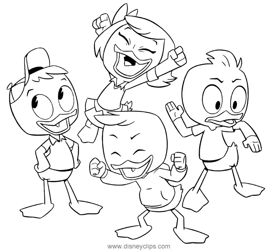 DuckTales Coloring Pages 10