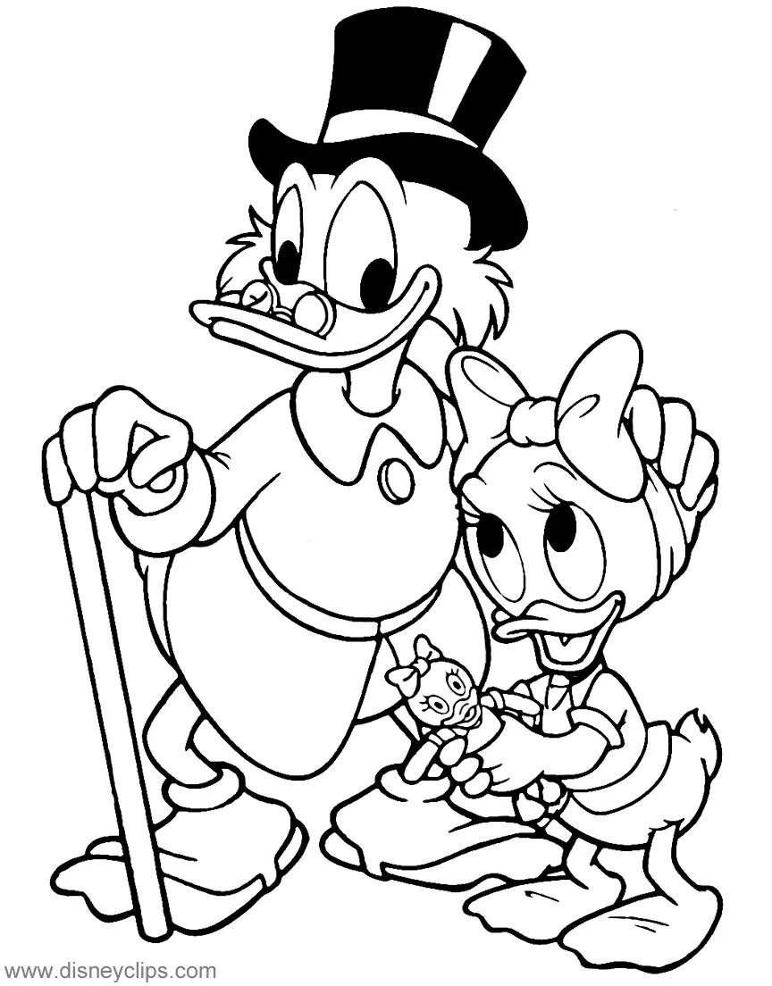 DuckTales Coloring Pages 19