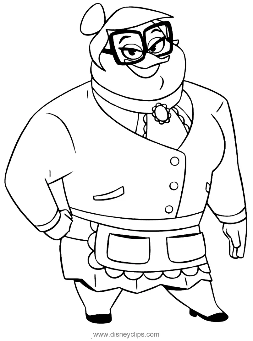 DuckTales Coloring Pages 20