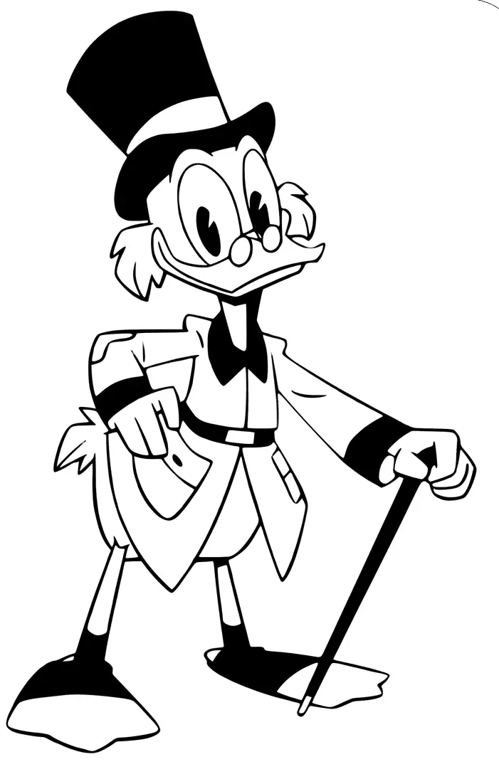 DuckTales Coloring Pages 3