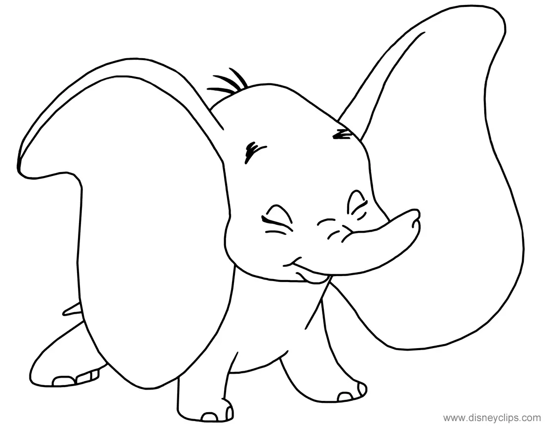 Dumbo Ausmalbilder 18