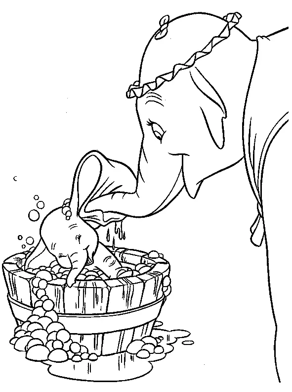 Dumbo Ausmalbilder 20