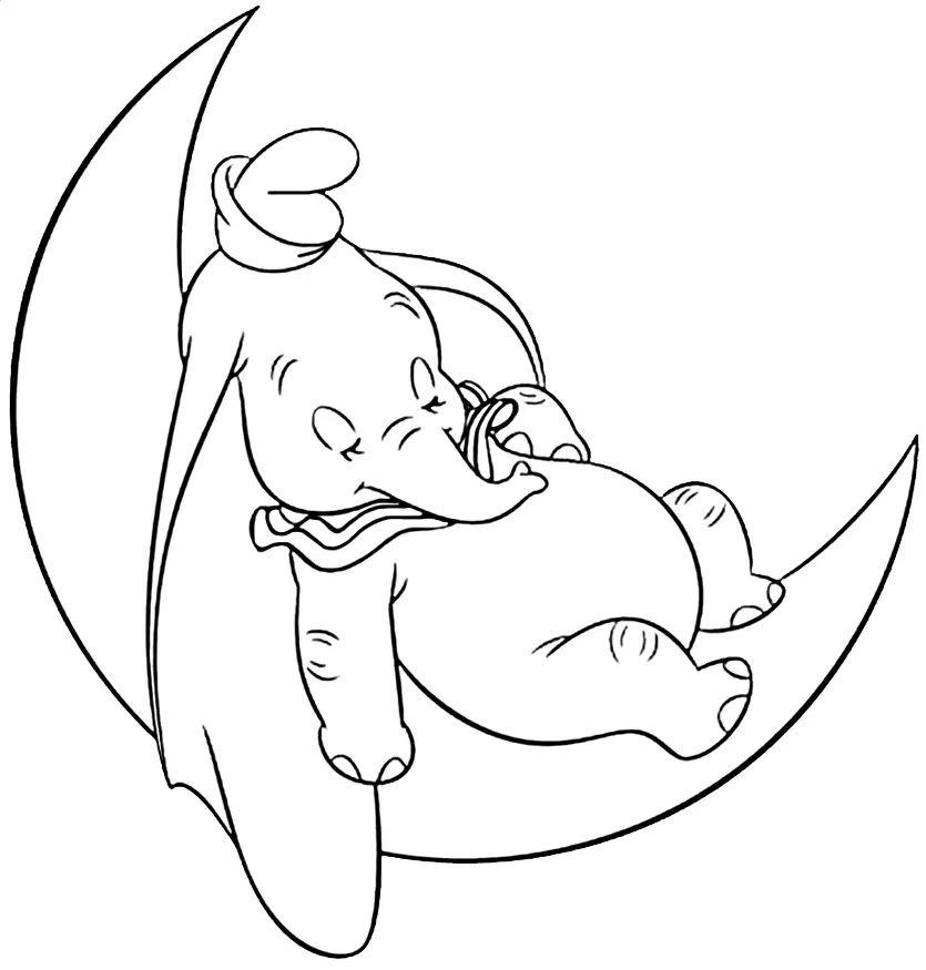 Dumbo Ausmalbilder 28