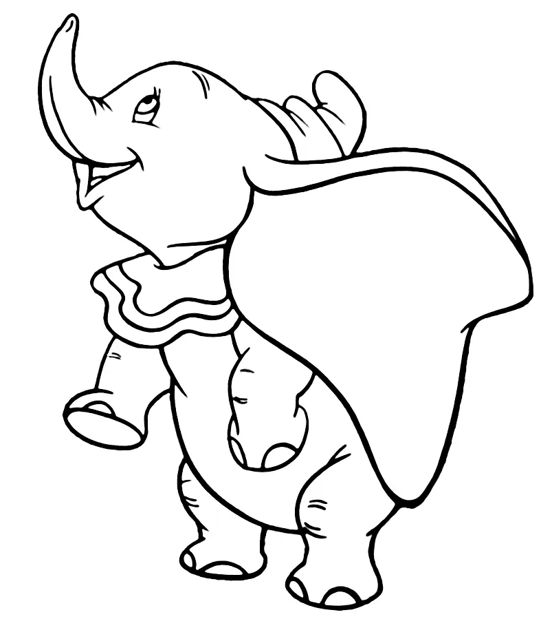Dumbo Ausmalbilder 29