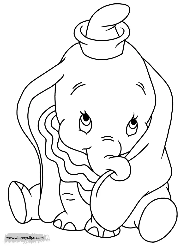 Dumbo Ausmalbilder 3
