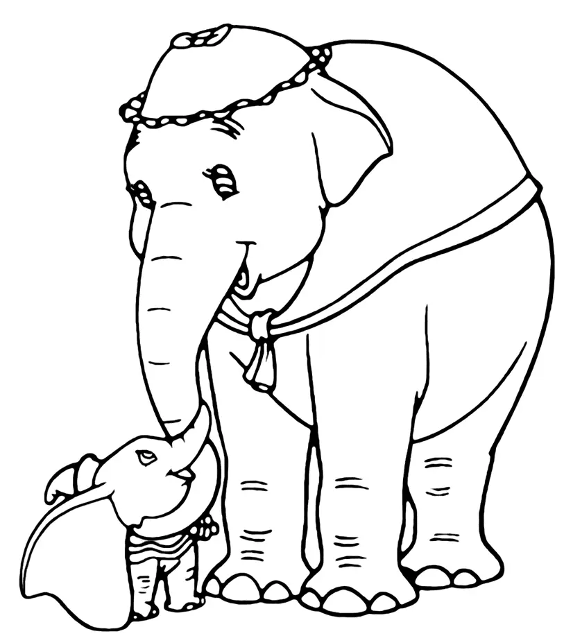 Dumbo Ausmalbilder 33