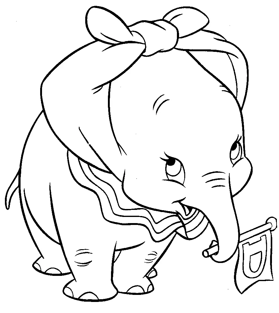 Dumbo Ausmalbilder 39