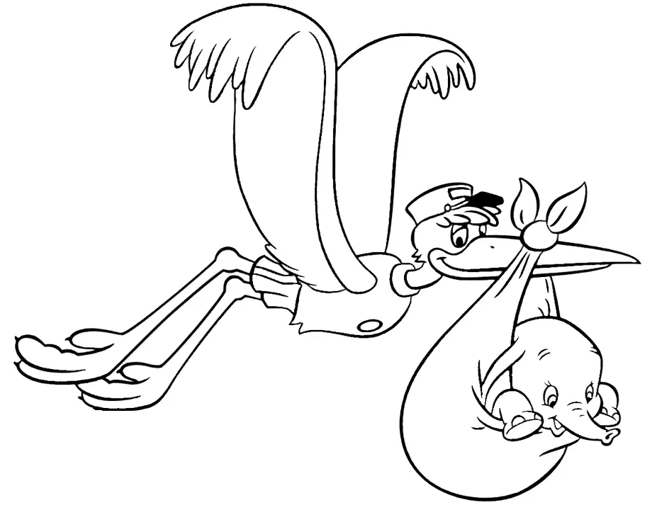 Dumbo Ausmalbilder 42