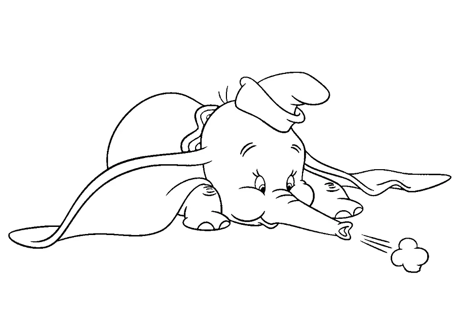 Dumbo Ausmalbilder 45