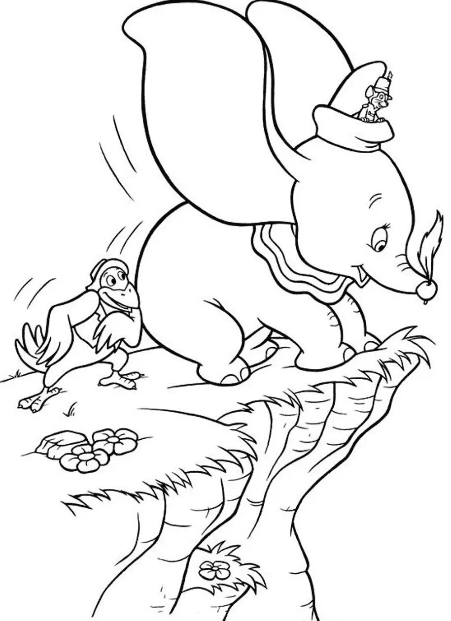 Dumbo Ausmalbilder 51
