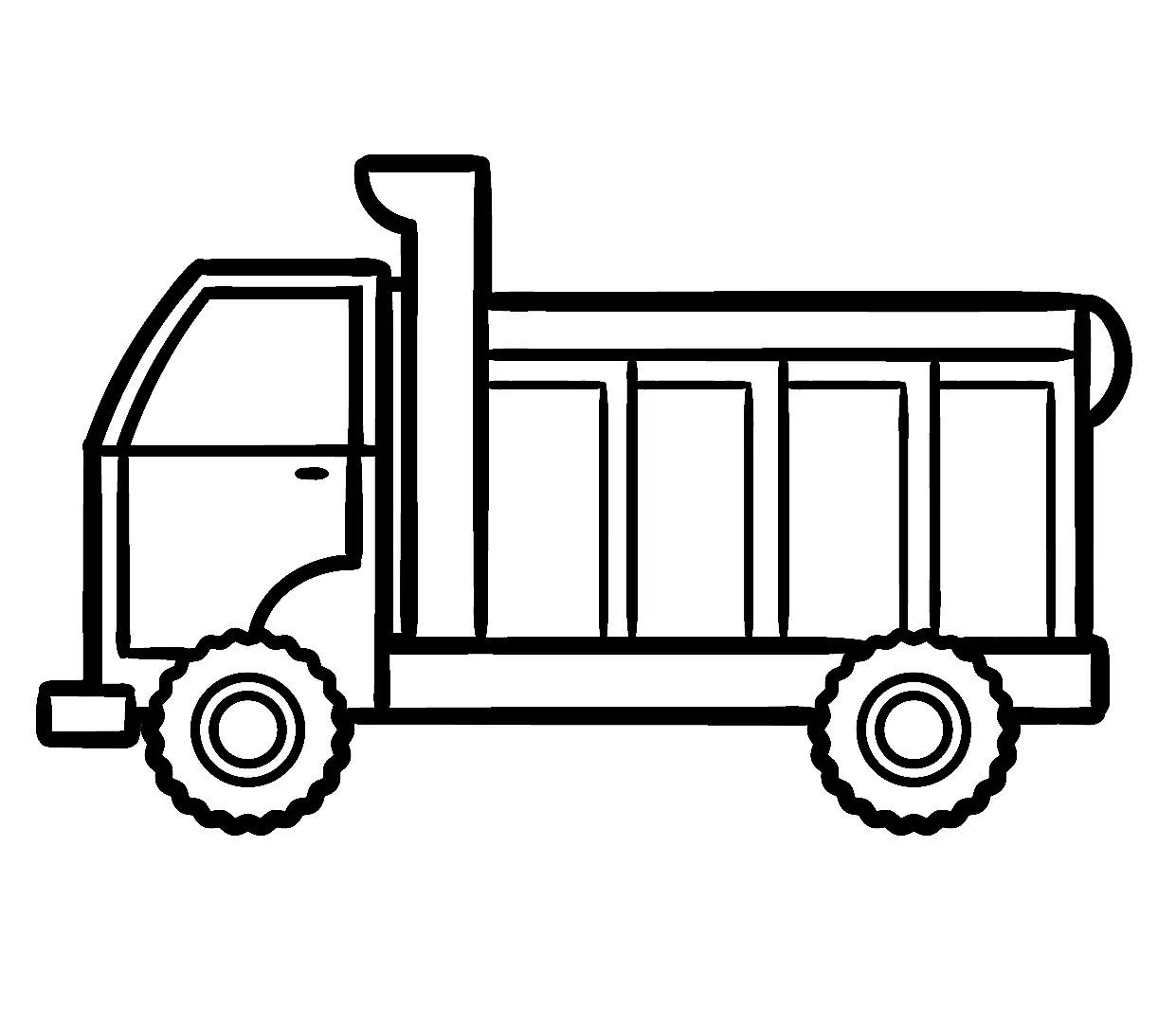 Dump Truck Coloring Pages 26