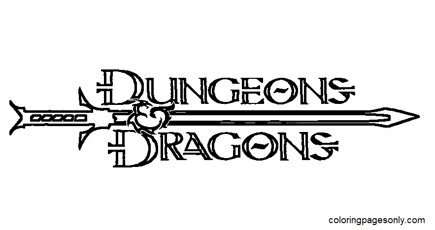 Dungeons and Dragons Ausmalbilder 28