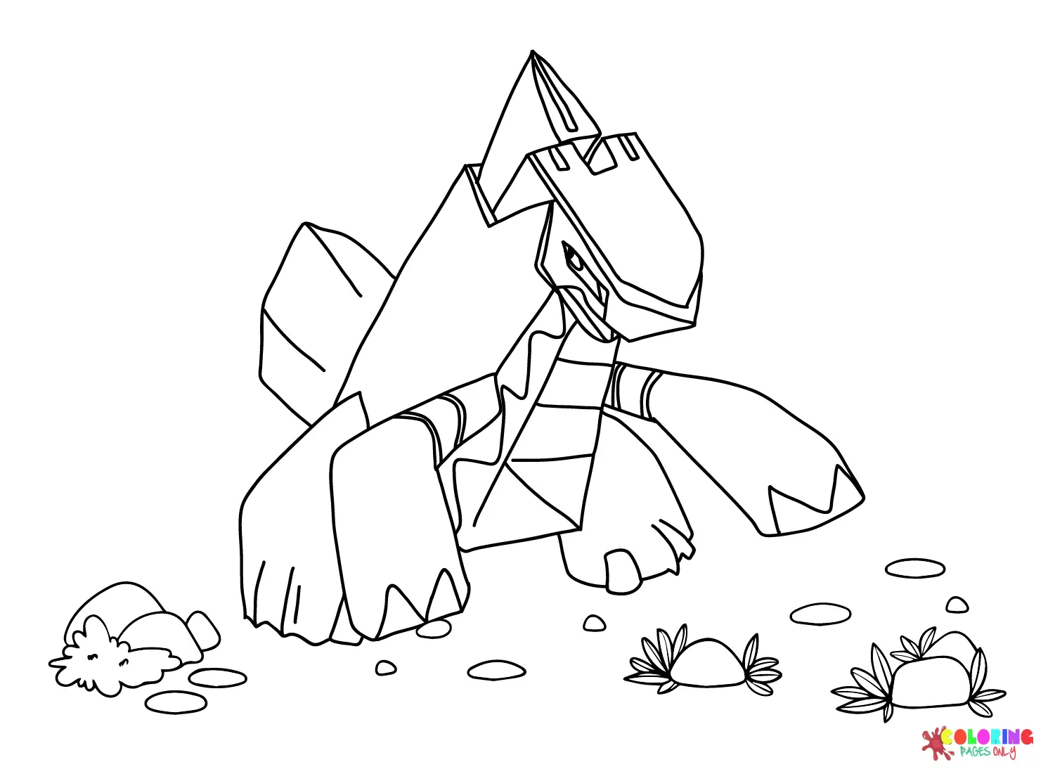 Duraludon Coloring Pages 12