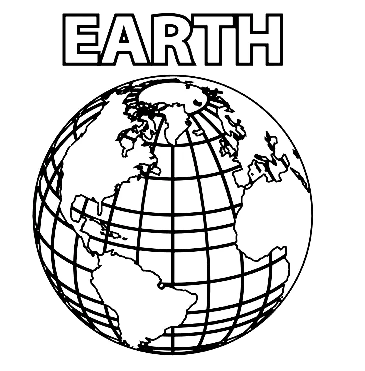 Earth Coloring Pages 10