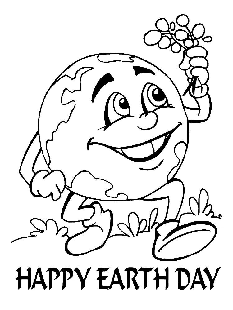 Earth Coloring Pages 12