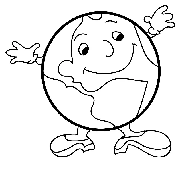 Earth Coloring Pages 16