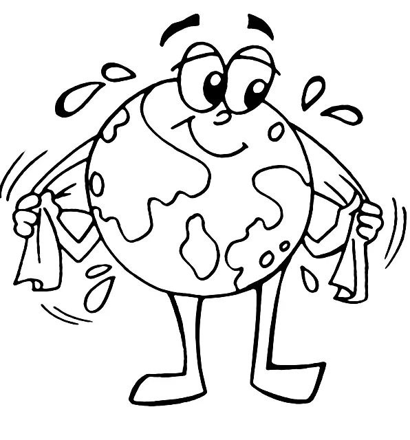 Earth Coloring Pages 17