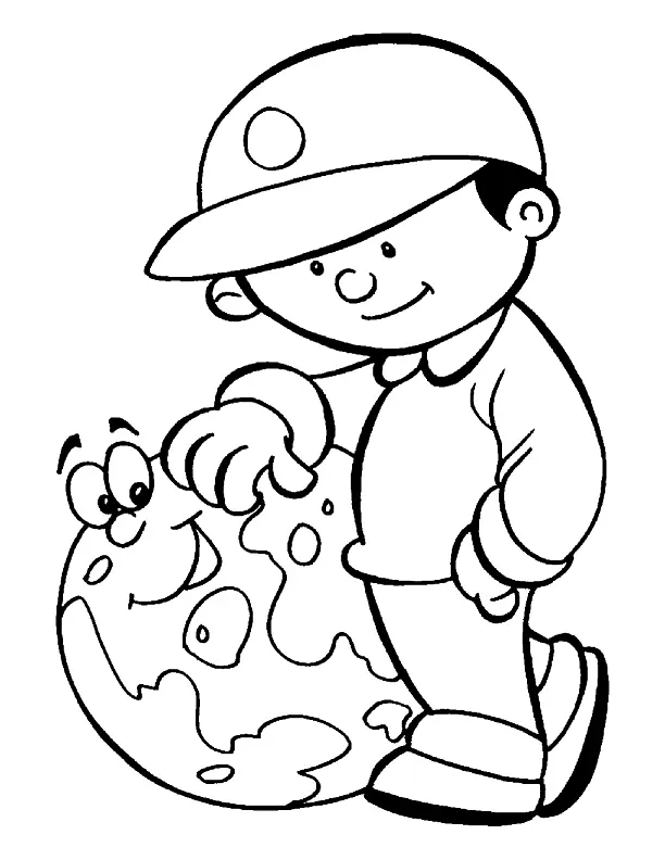 Earth Coloring Pages 18
