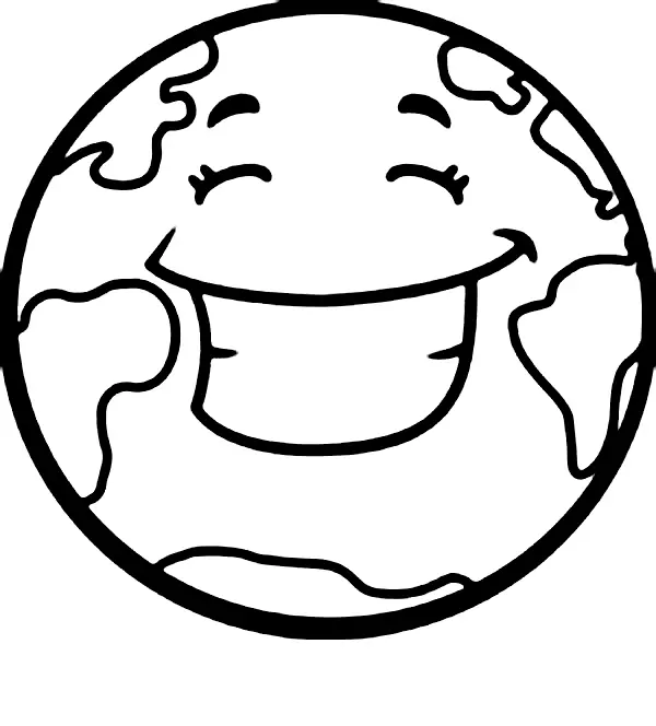 Earth Coloring Pages 2