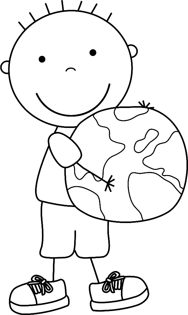Earth Coloring Pages 22