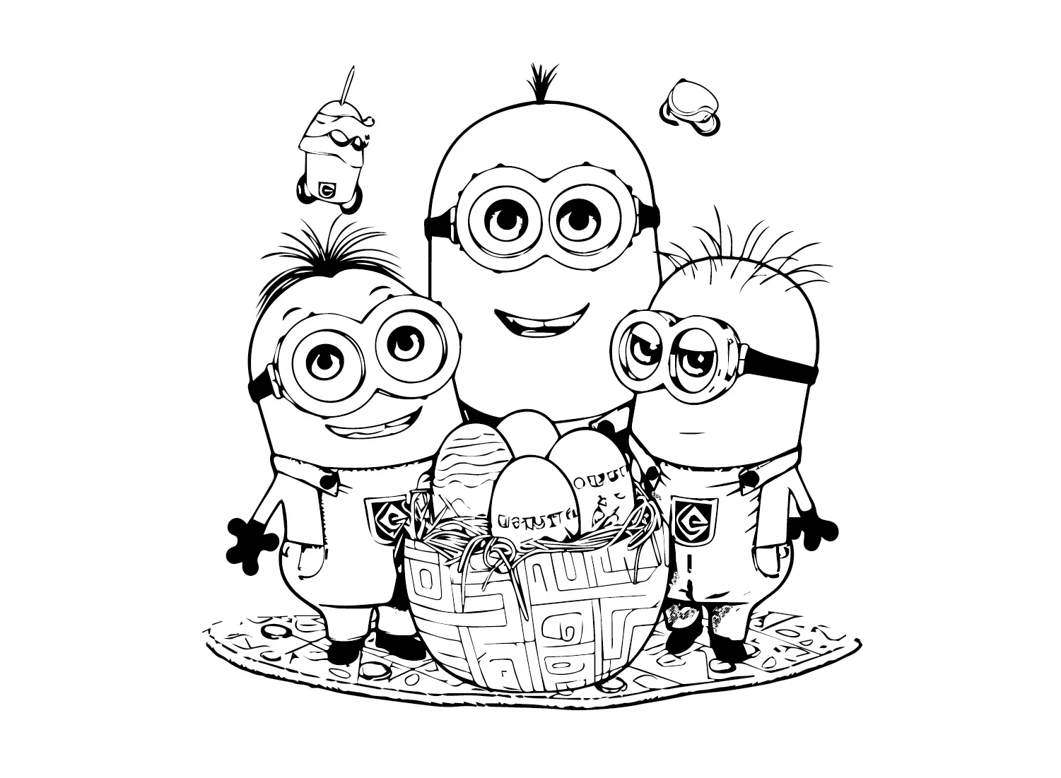 Desenhos de Animados de Pascoa Para Colorir 16