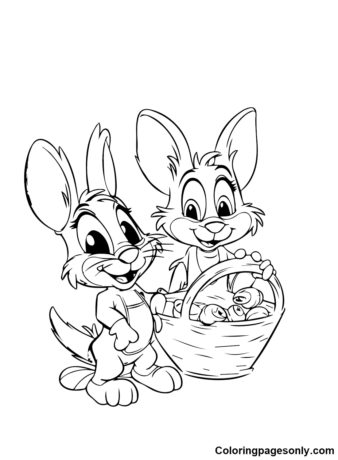 Desenhos de Animados de Pascoa Para Colorir 17