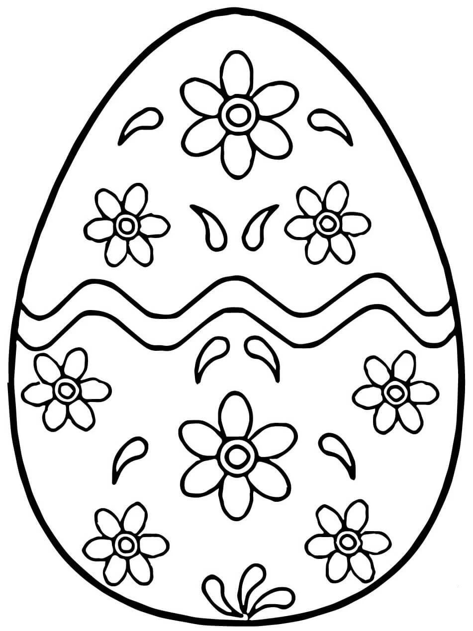 Easter Eggs Coloring Pages 32