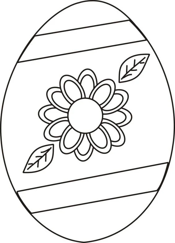 Easter Eggs Coloring Pages 33