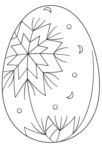 Easter Eggs Coloring Pages 77