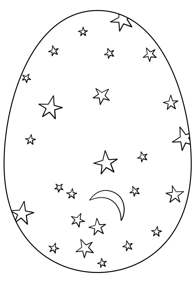 Easter Eggs Coloring Pages 99