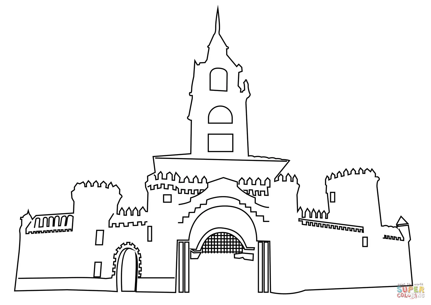 Ecuador coloring pages 5