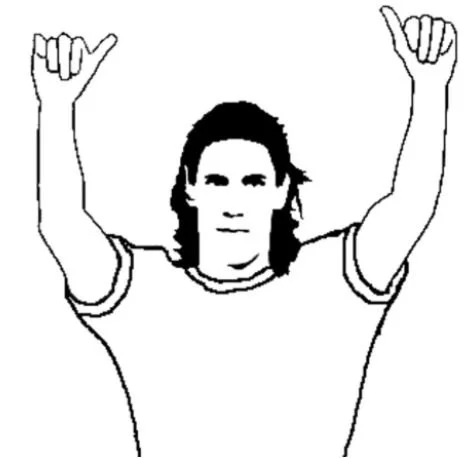 Edinson Cavani Coloring Pages 2