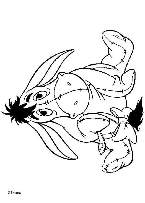 Eeyore Para Colorear 2