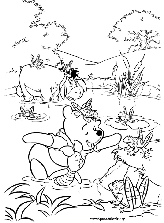 Eeyore Para Colorear 22